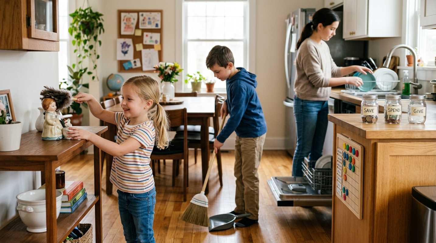 Age-by-Age Guide to Chores and Financial Allowances for Kids